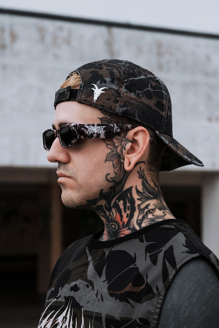 Tactical Skin (Camo) - Distressed Baseball Cap Image 6