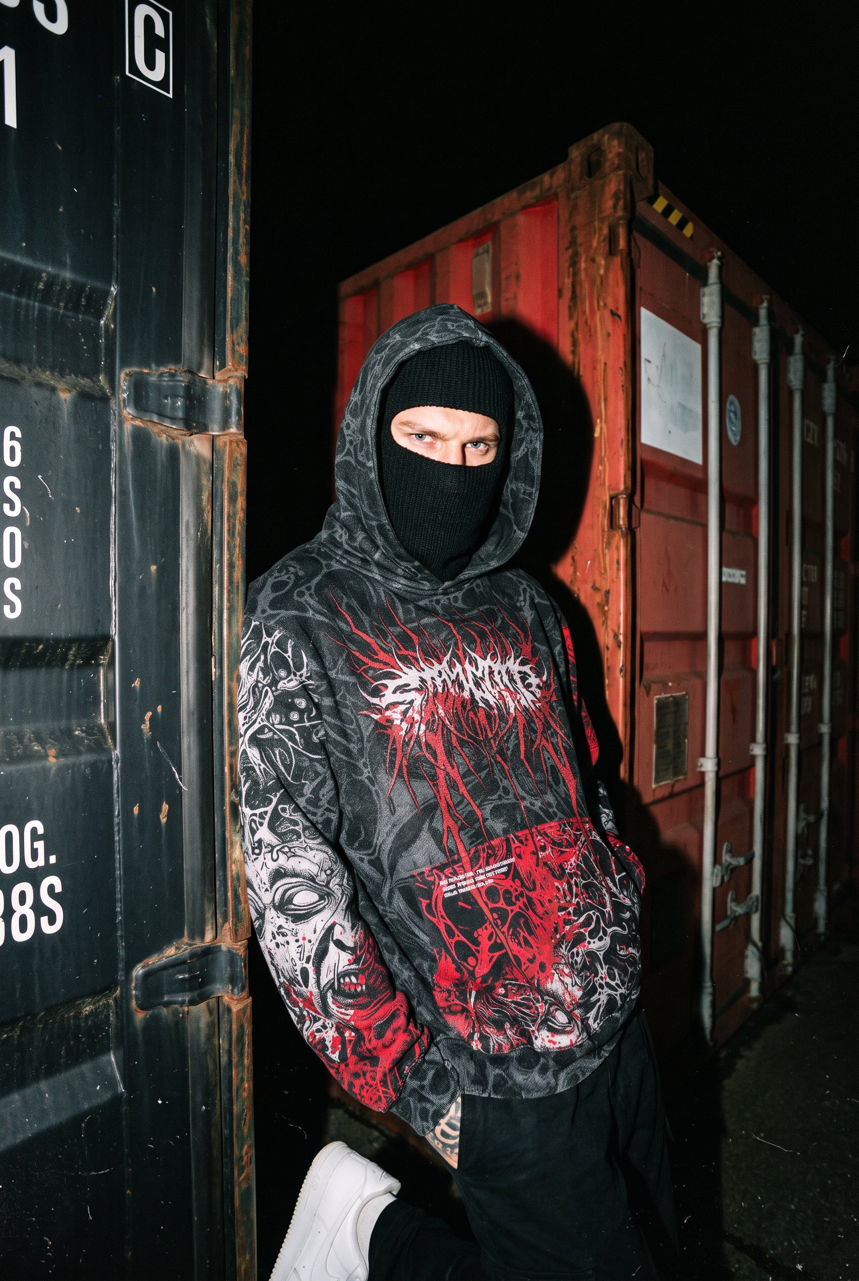The Hollow Blaze (Splatter) - Oversized Hoodie (350GSM)