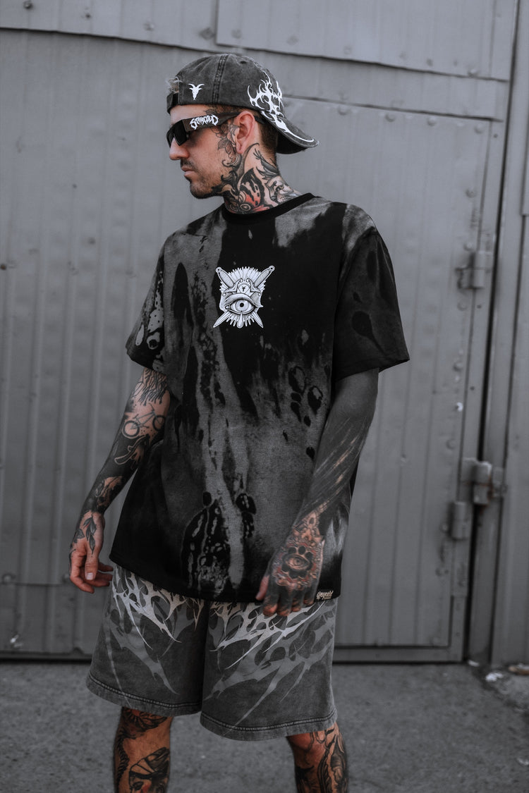 Think Twice - Oversized T-Shirt (dye) 200GSM Image 3