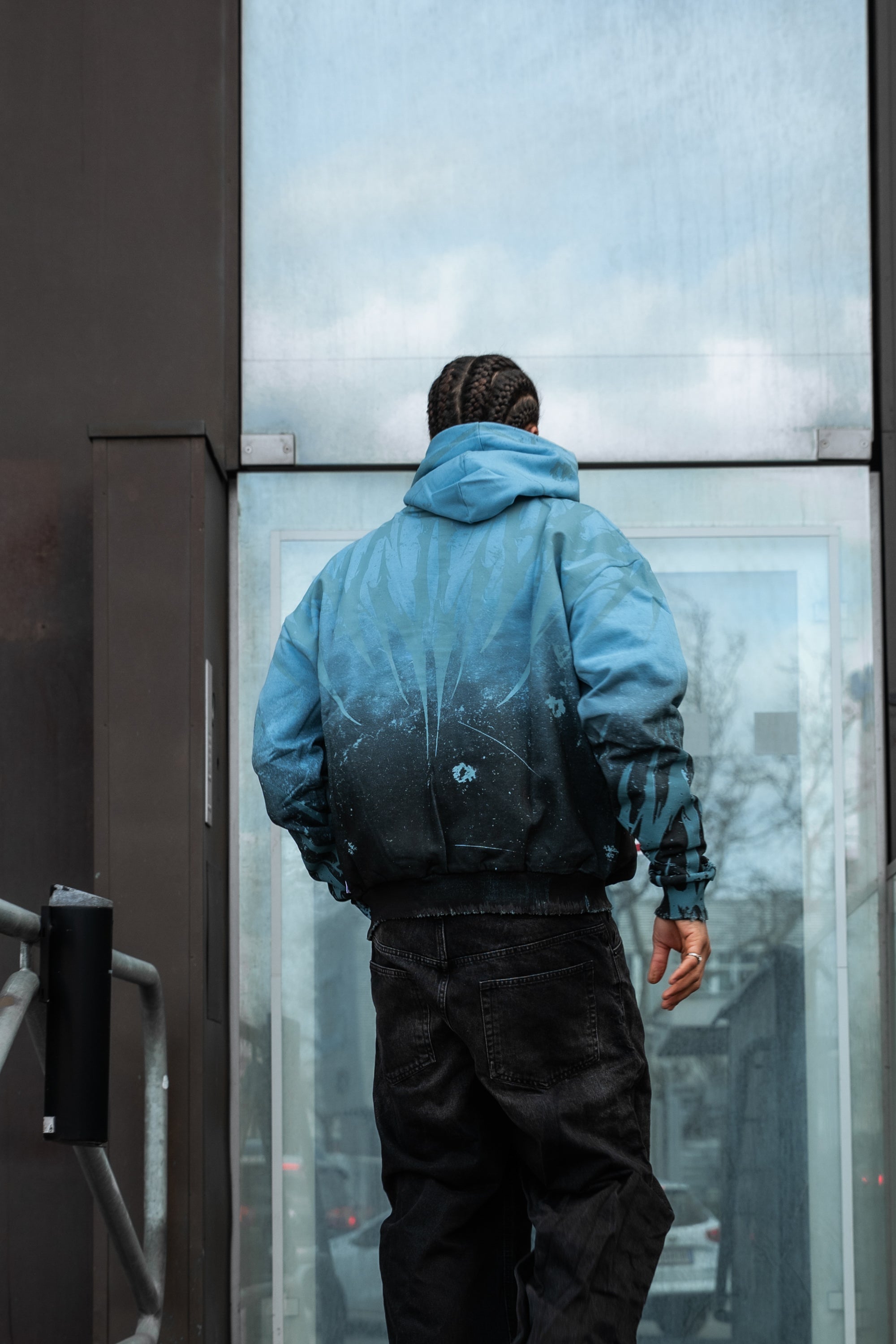 Thornbreaker (cameo blue) - Heavy Oversized Hoodie (400GSM)