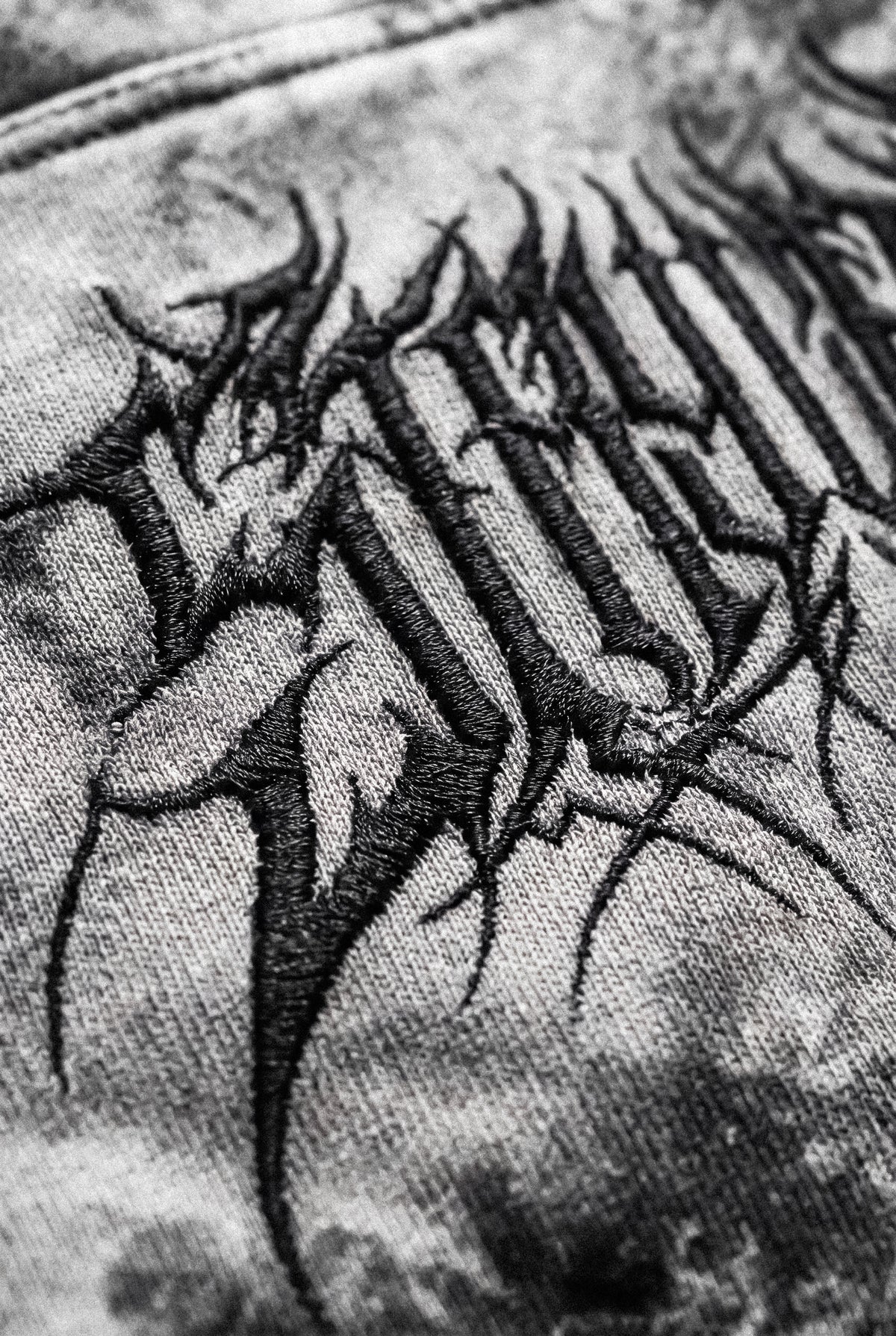 Thornwave (Silver) - Heavy Oversized Hoodie (400GSM)