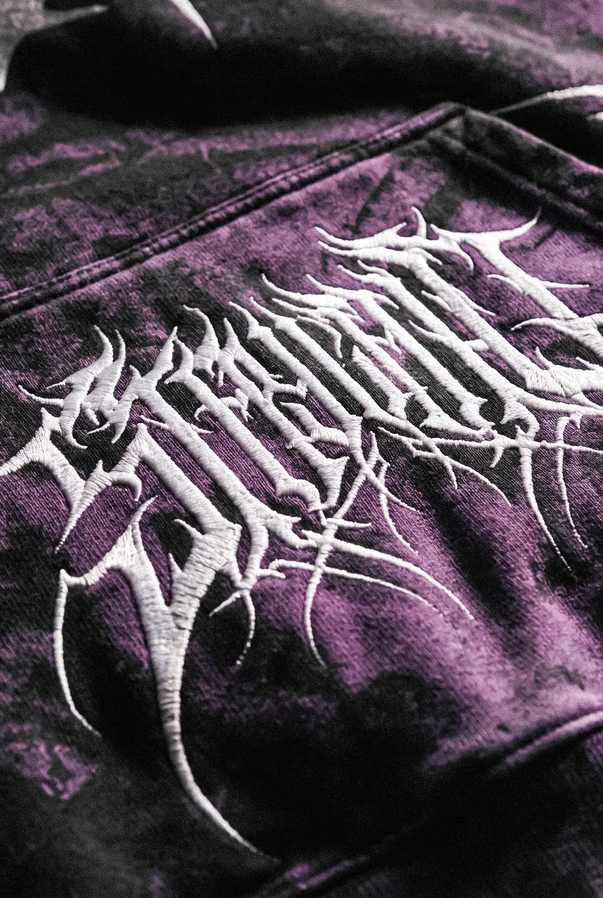 Thornwave (Purple) - Heavy Oversized Hoodie (400GSM)