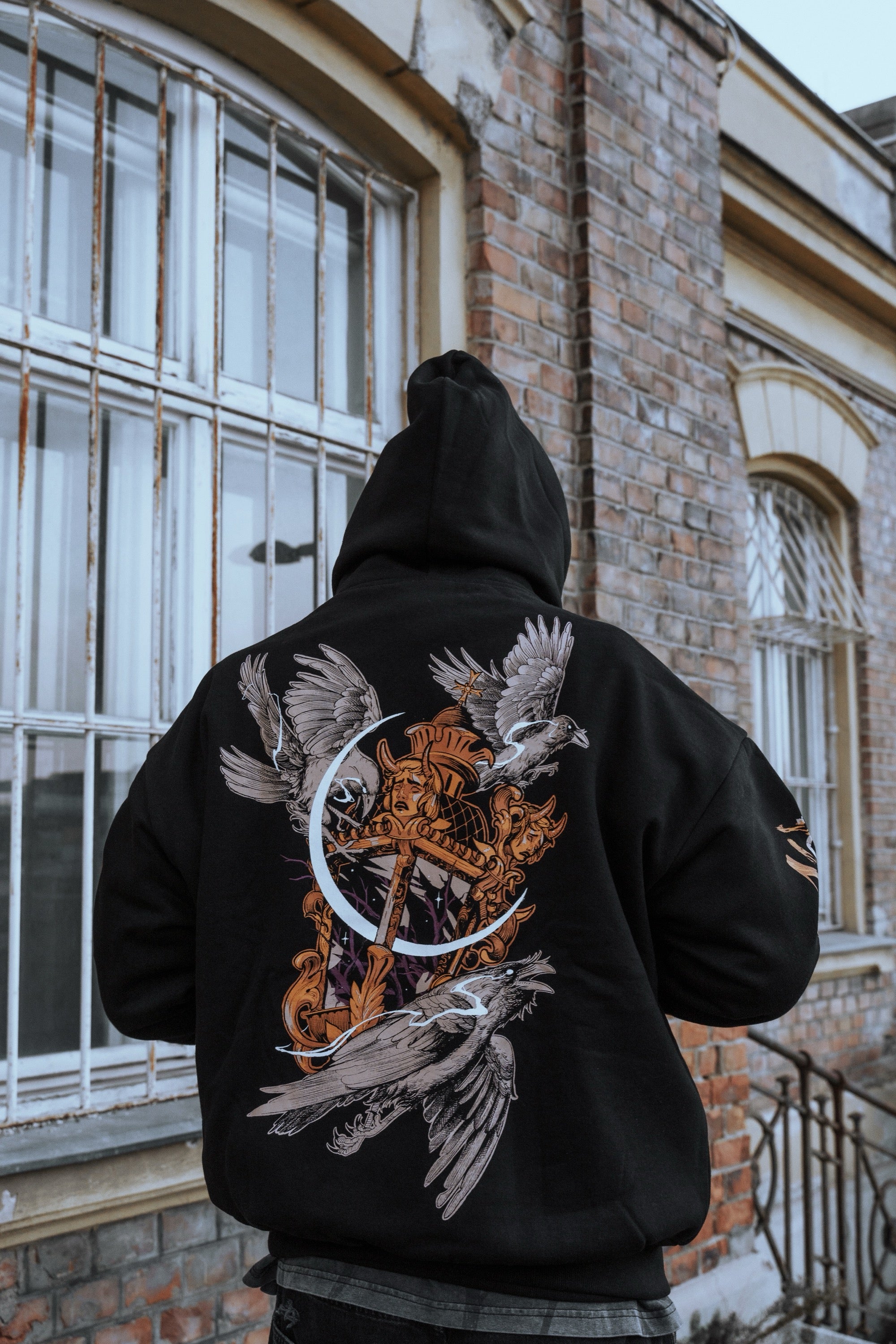 Torch of Bloom - Oversized Hoodie