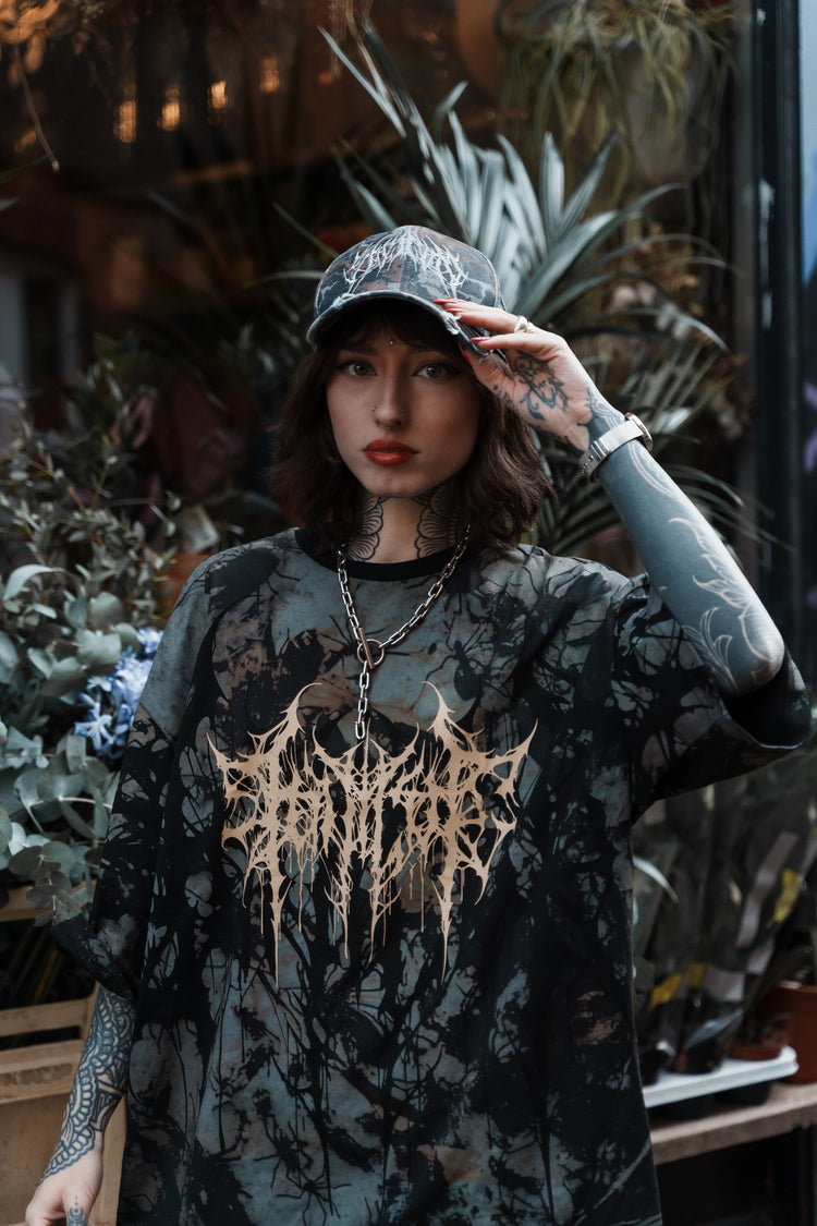 Ultravoid (black) - Oversized T-Shirt (200GSM) Image 3