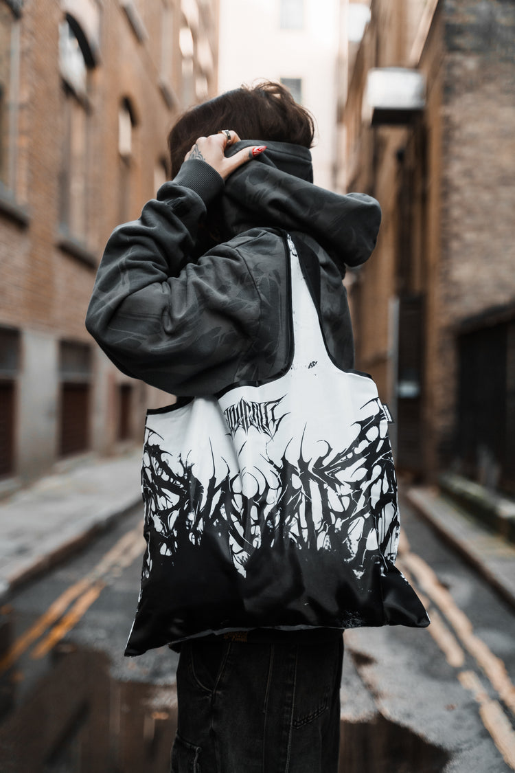 Veins Turn To Dust (half half) - Tote Bag Image 6