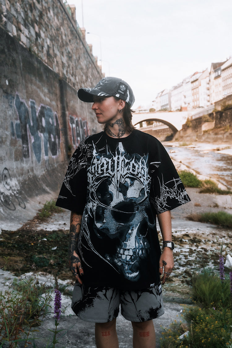 Voidwalker (black) - Oversized T-Shirt (200GSM) Image 6