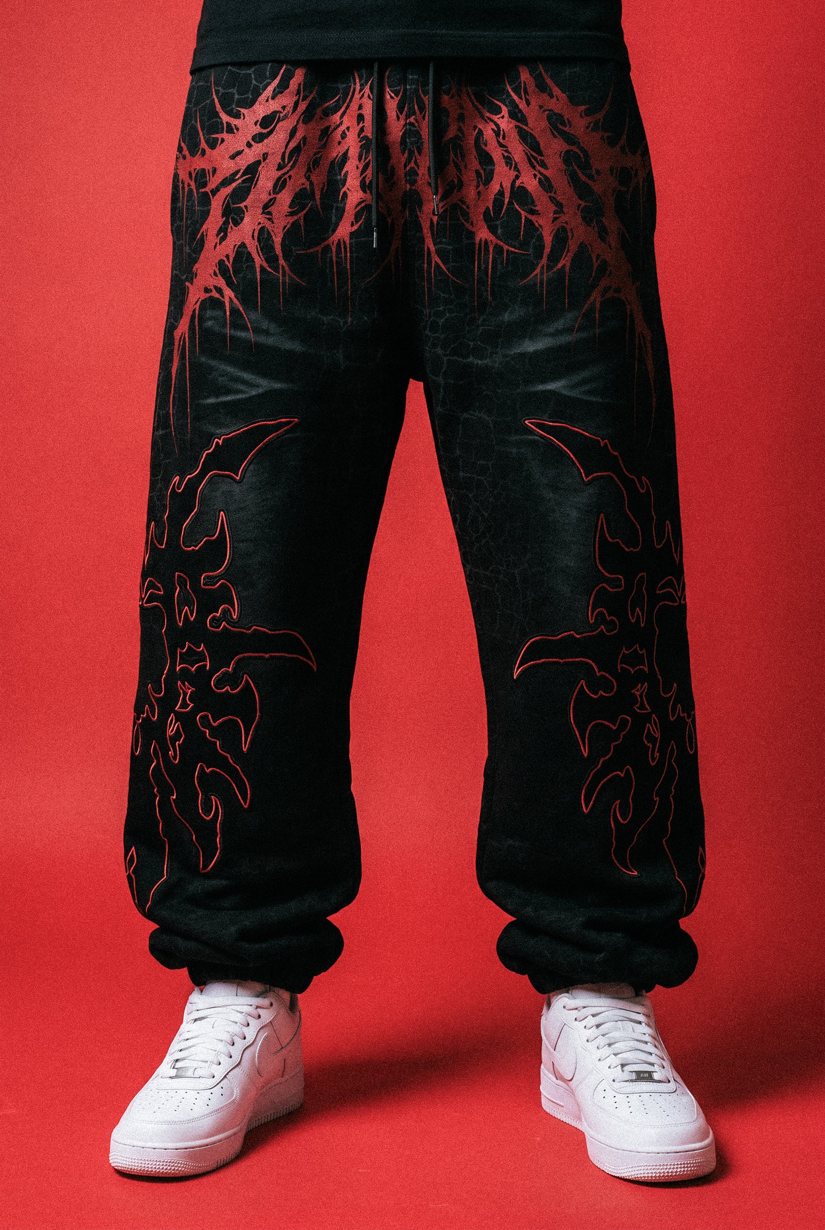 Warforged (Black) - Sweatpants (350GSM)