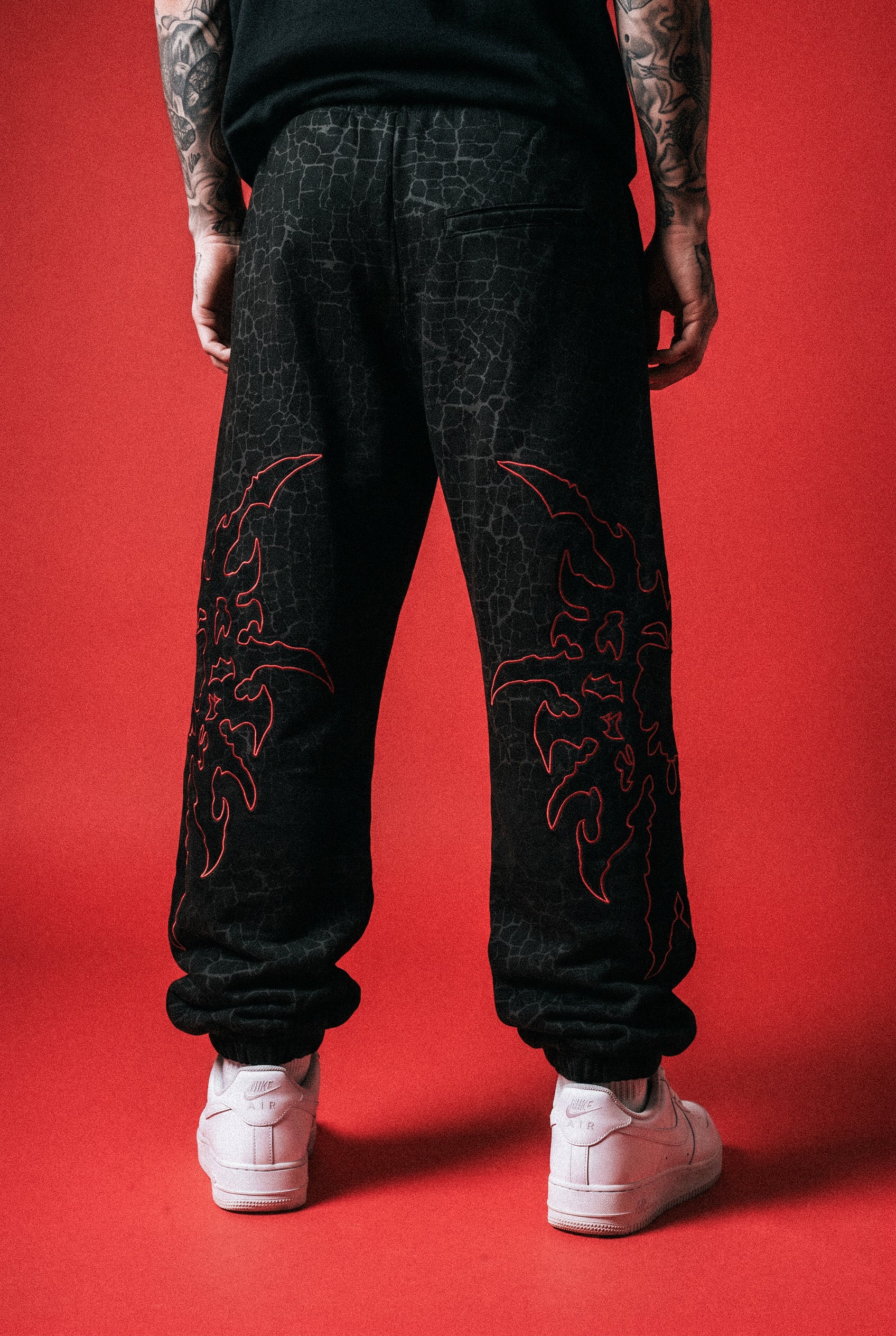 Warforged (Black) - Sweatpants (350GSM)