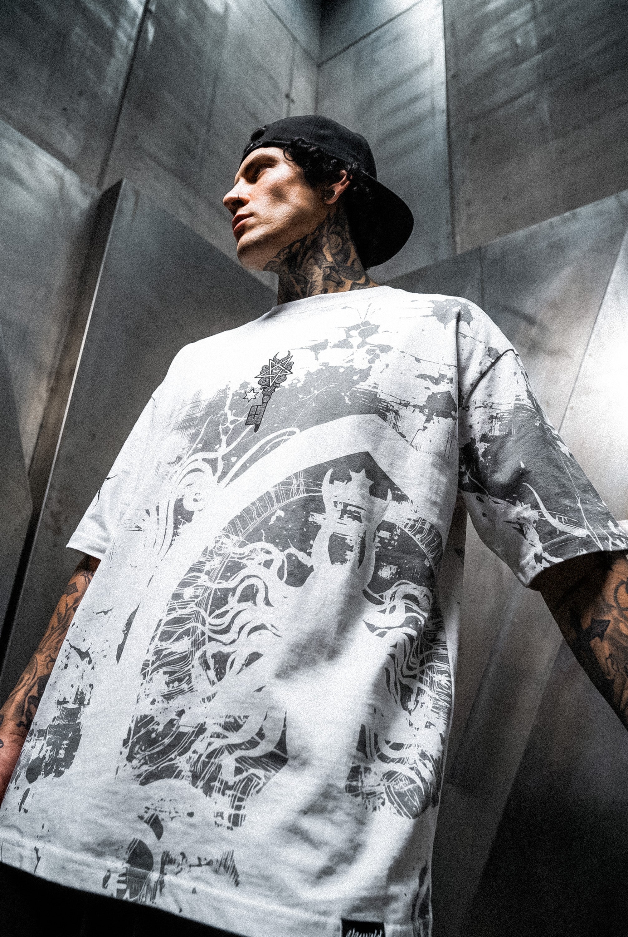 Witchy Hour (White) - Oversized T-Shirt (200GSM)