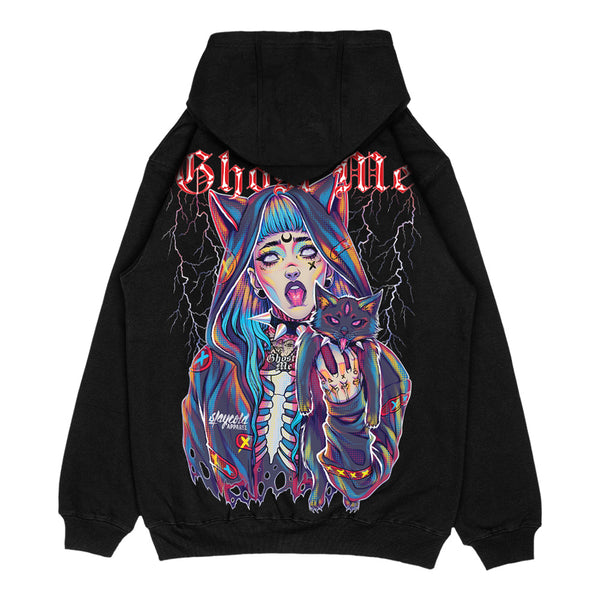 Ghost Me Please Boxy Hoodie