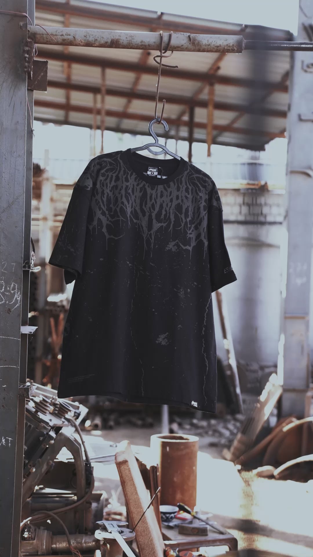 Marrow of Eden (black) - Oversized T-Shirt (200GSM)