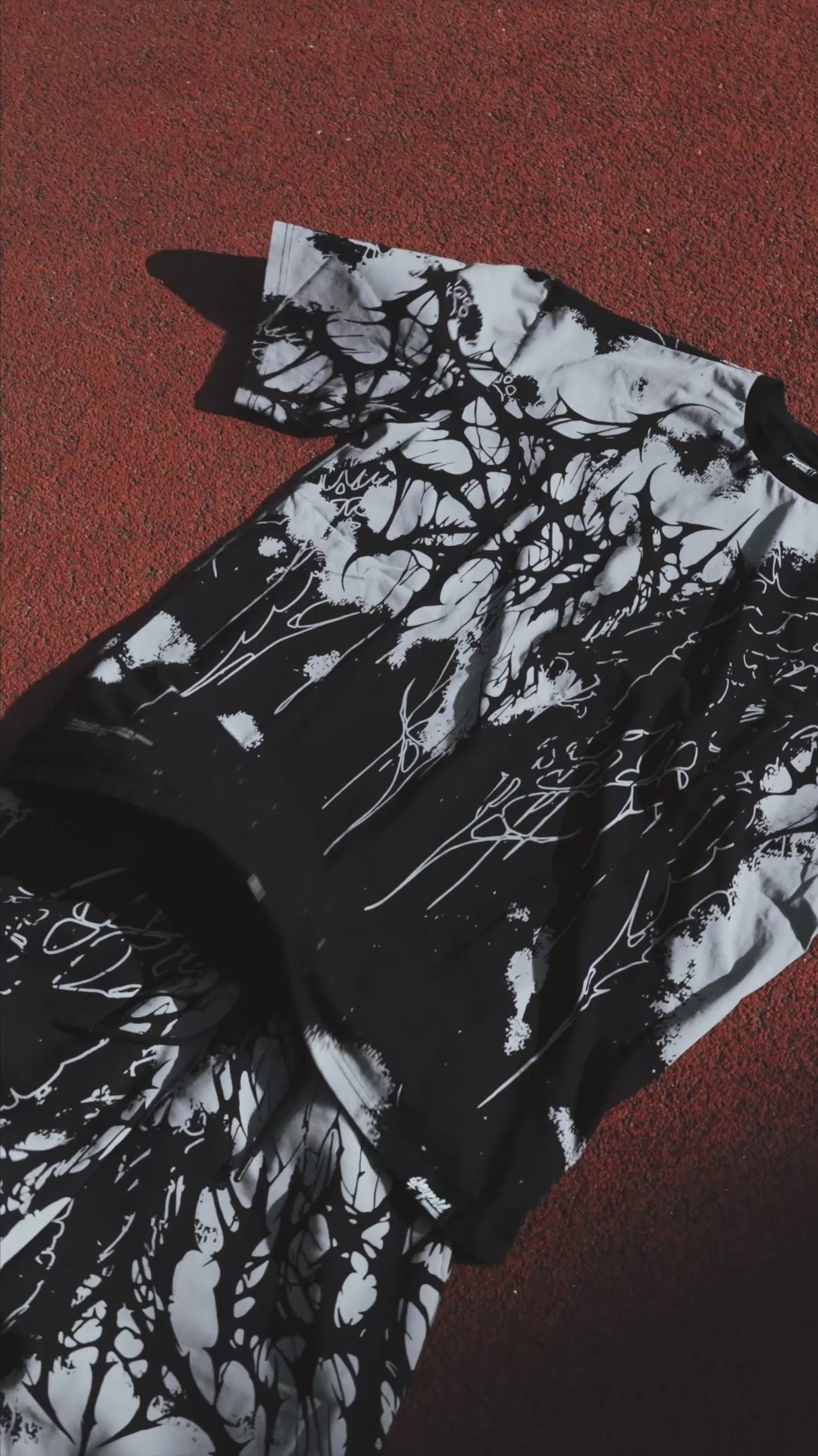 Daggerwave (Grey Dye) - Oversized T-Shirt (200GSM)