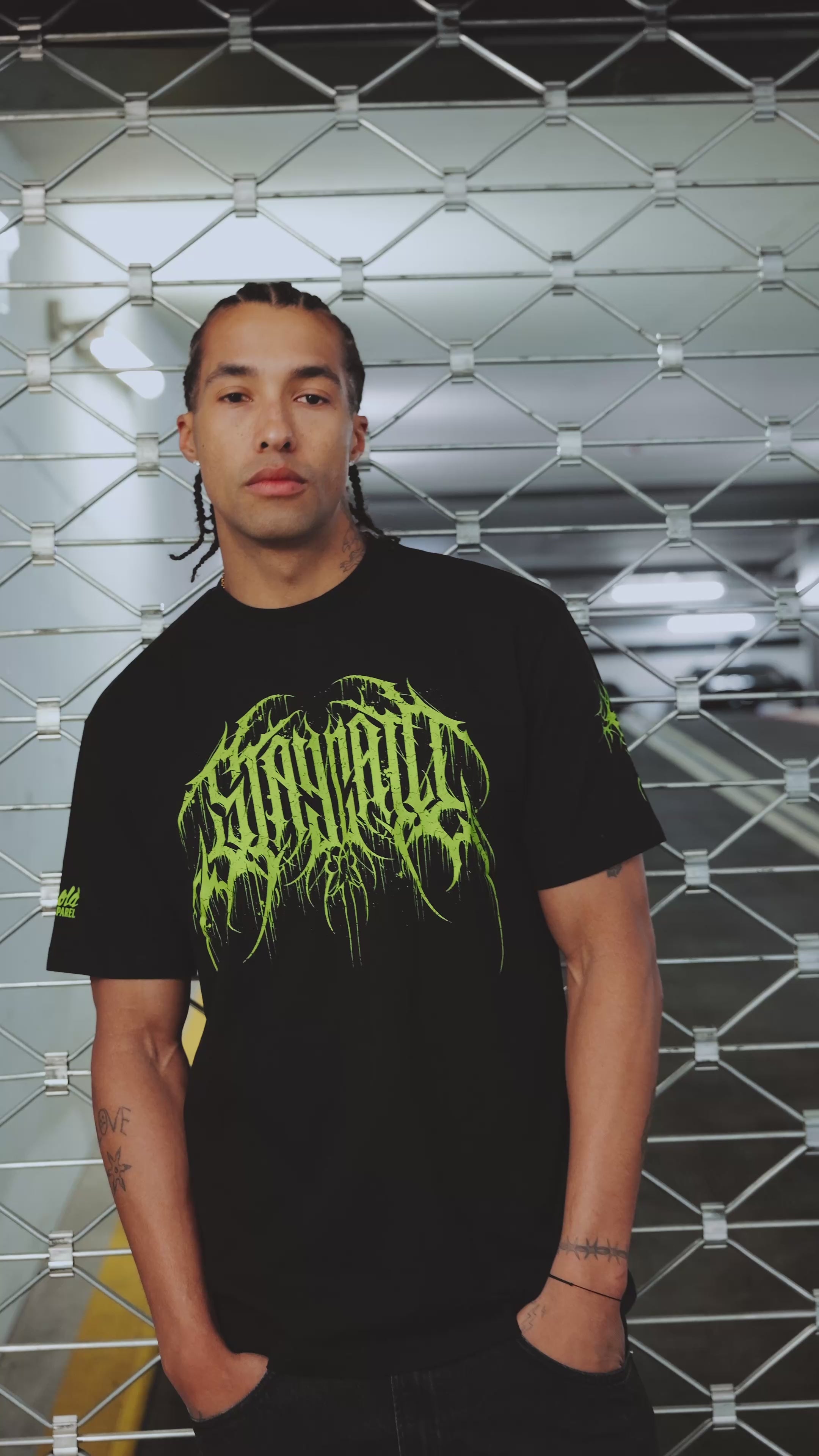 Biohazard (Black) - Regular T-Shirt (200GSM)